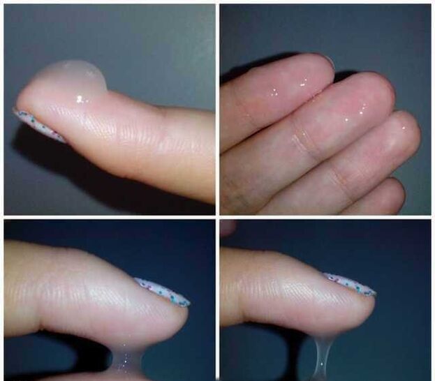 น้ำอสุจิของผู้ชายในระหว่างการตื่นตัว